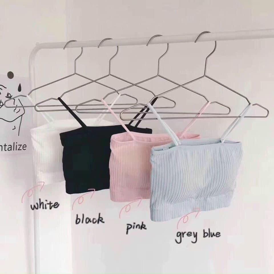 Áo croptop 2 dây có đệm ngực hàng đẹp