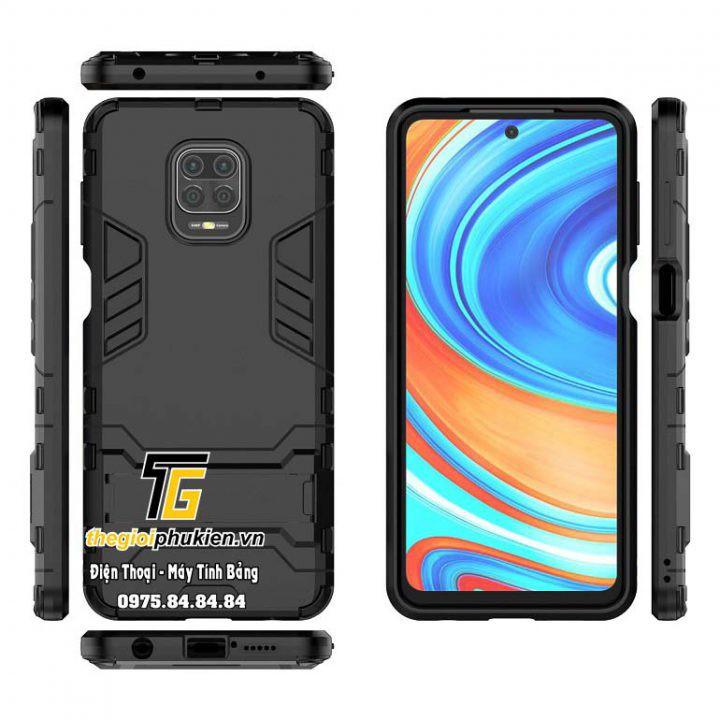 Ốp lưng chống sốc Iron Man cho Xiaomi Redmi Note 9s, Note 9 Pro, Note 9 Pro Max