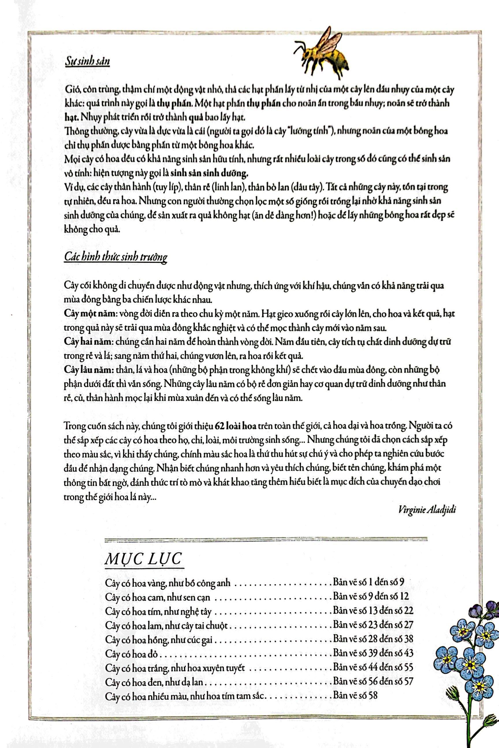 Bách Khoa Thư Cho Cả Nhà - Thế Giới Các Loài Hoa Bằng Tranh