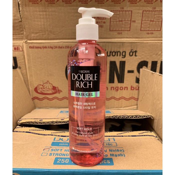 Gel tạo kiểu Double Rich Hair giữ nếp uốn tóc 250ml