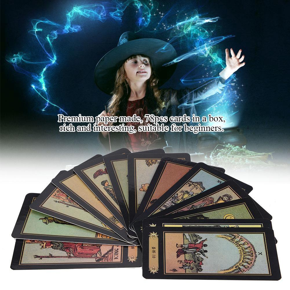 78pcs Tarot Cards Chinese and English Version Board Games