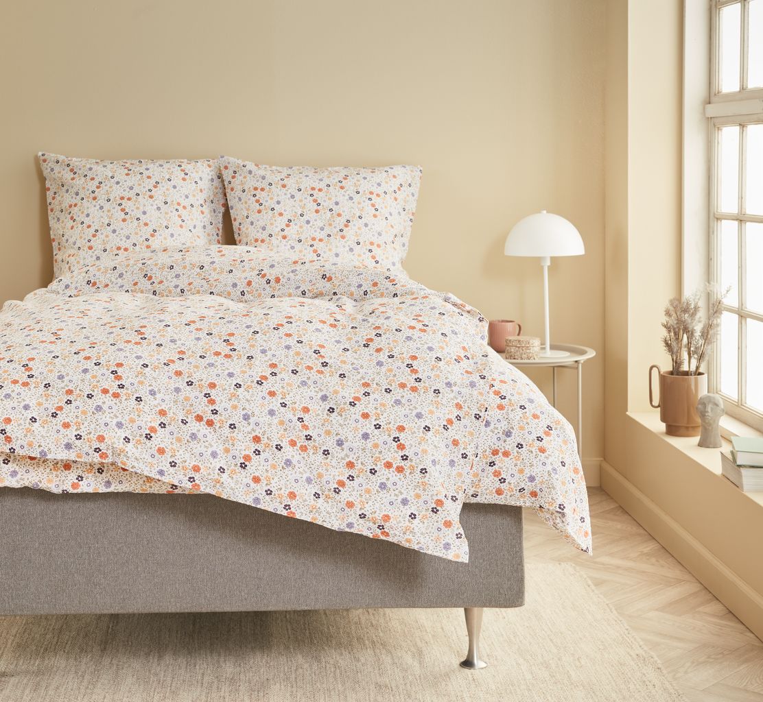 Bộ vỏ chăn gối đôi cotton | JYSK Alicia | nhiều màu | R200xD220cm/R50xD70cm