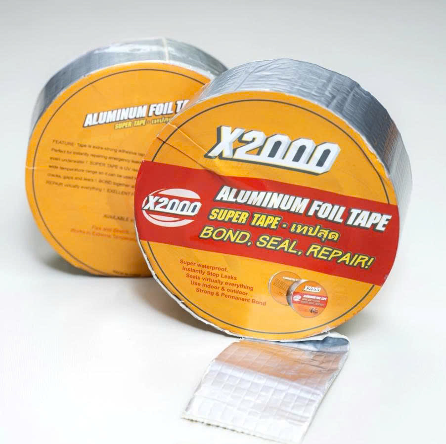 Băng Keo Chống Thấm X2000 Chắc Chắn, Chống Thấm Dột, Dán Tường, Dán Mái Tôn Rộng 5Cm Dài 5M