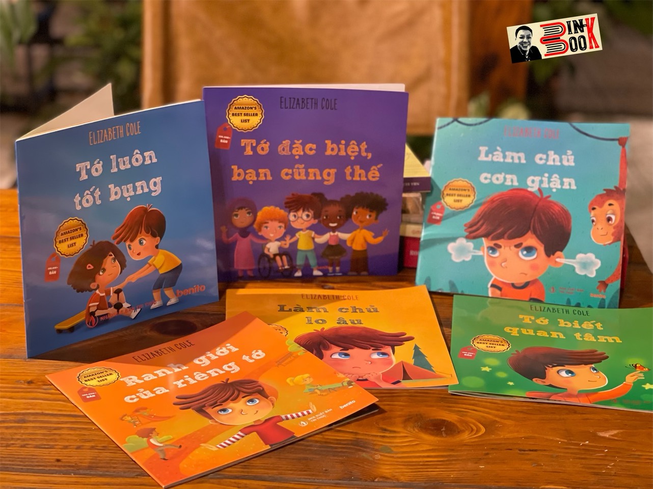 TỚ LUÔN TỐT BỤNG, TỚ ĐẶC BIỆT, BẠN CŨNG THẾ, TỚ BIẾT QUAN TÂM, RANH GIỚI CỦA RIÊNG TỚ, LÀM CHỦ LO ÂU, LÀM CHỦ CƠN GIẬN - Benito - NXB Tri Thức