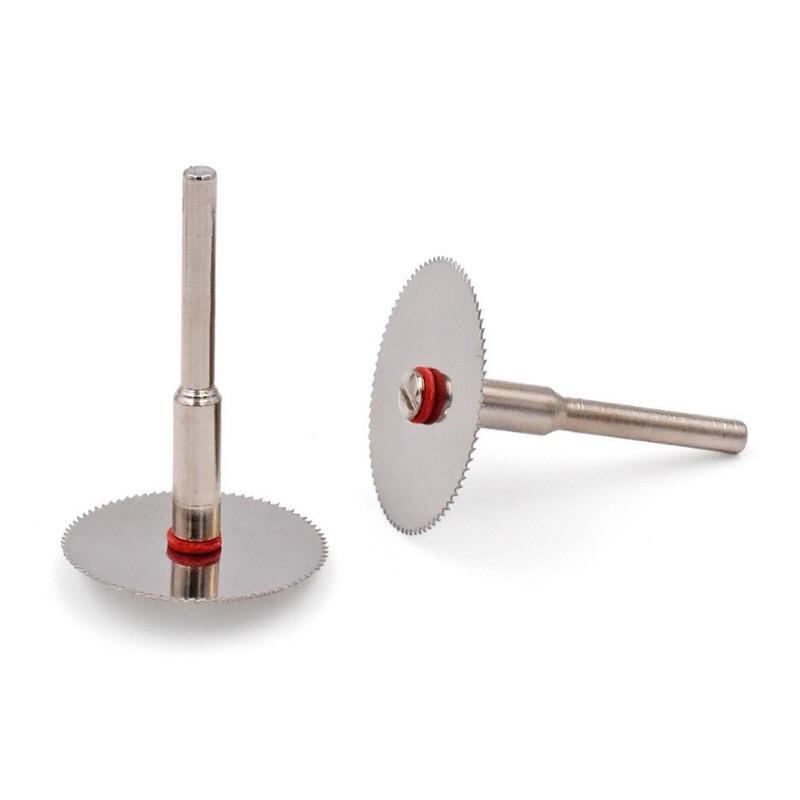 Bộ Lưỡi Cưa Mini Cho Máy Mài Cầm Tay Kèm Trục Gắn - Trường Thịnh Sài Gòn