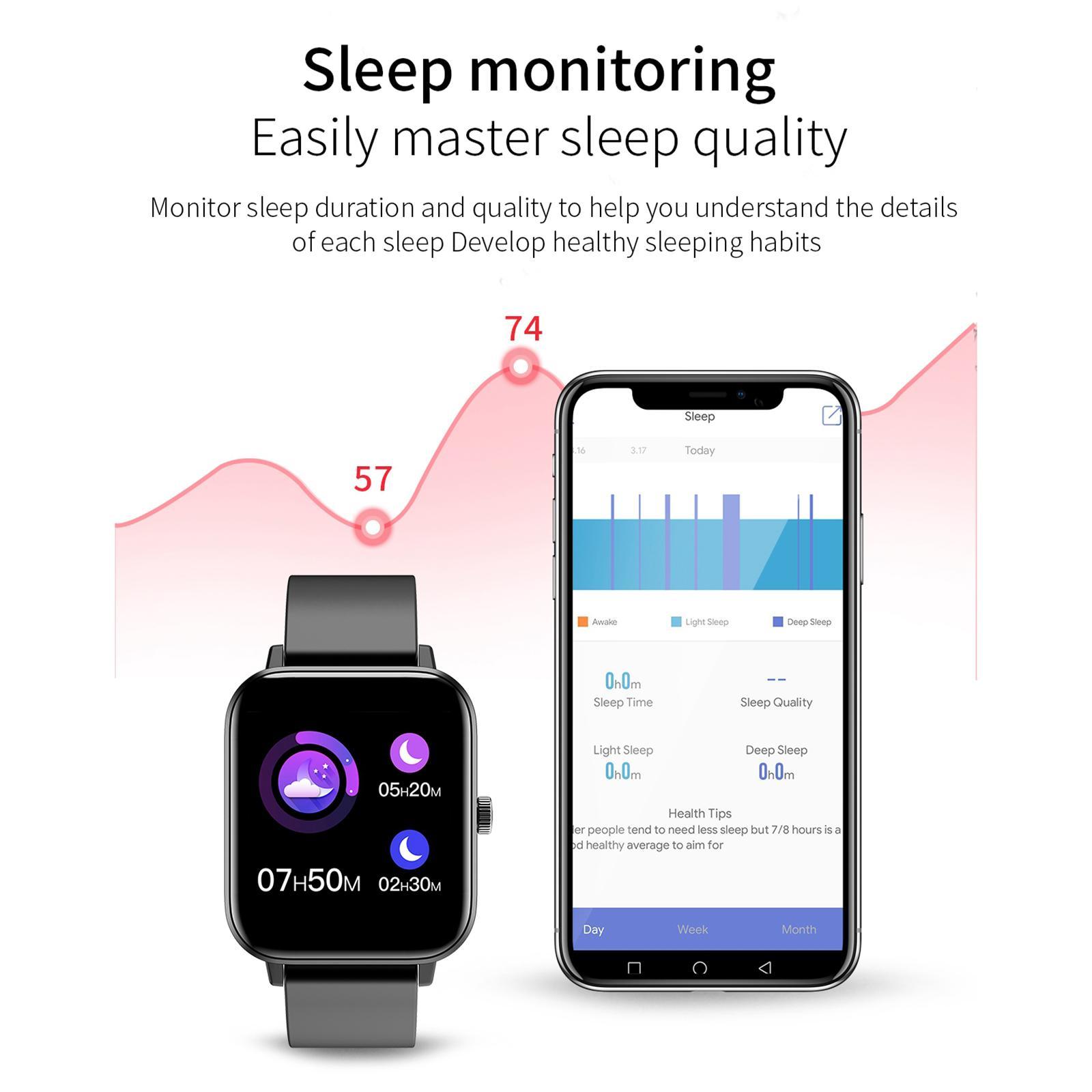 Fashion Waterproof Bluetooth Smart Watch Smartwatch Sedentary Reminder