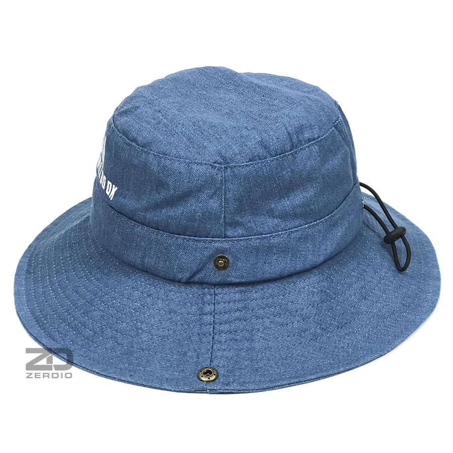 Mũ Tai Bèo Cho Bé, Nón Bucket Trẻ Em Denim 2 Kiểu Đội MTBTE05