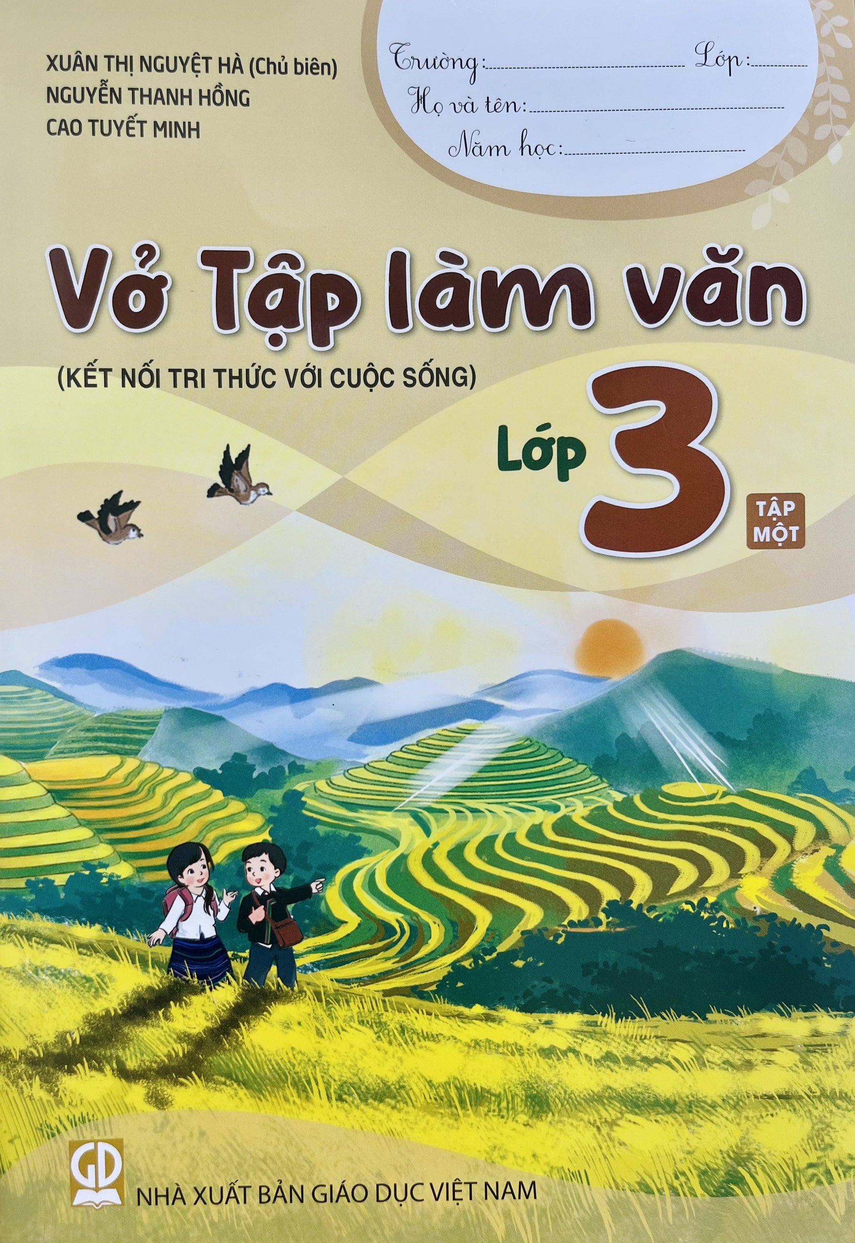 Sách - Vở tập làm văn lớp 3 tập 1+2 (Kết nối tri thức với cuộc sống)