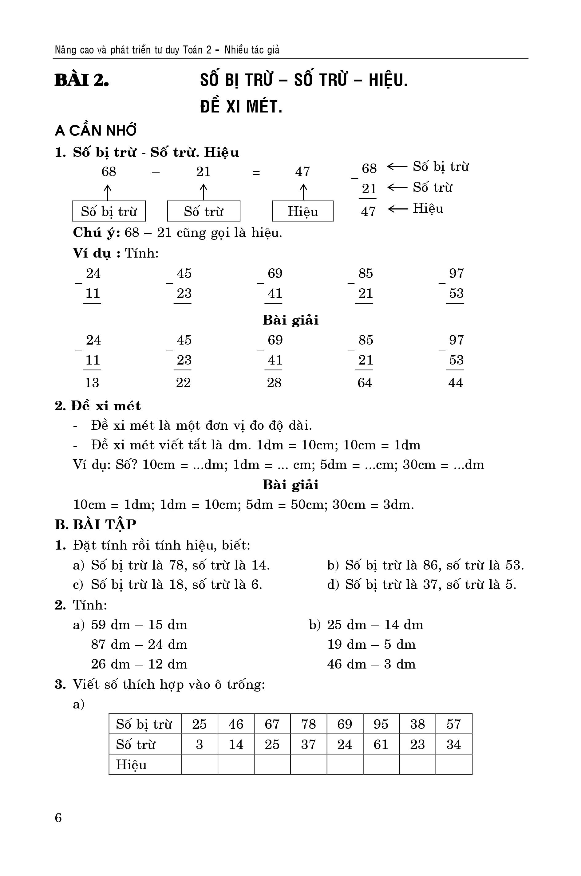 Nâng Cao Và Phát Triển Tư Duy Toán 2