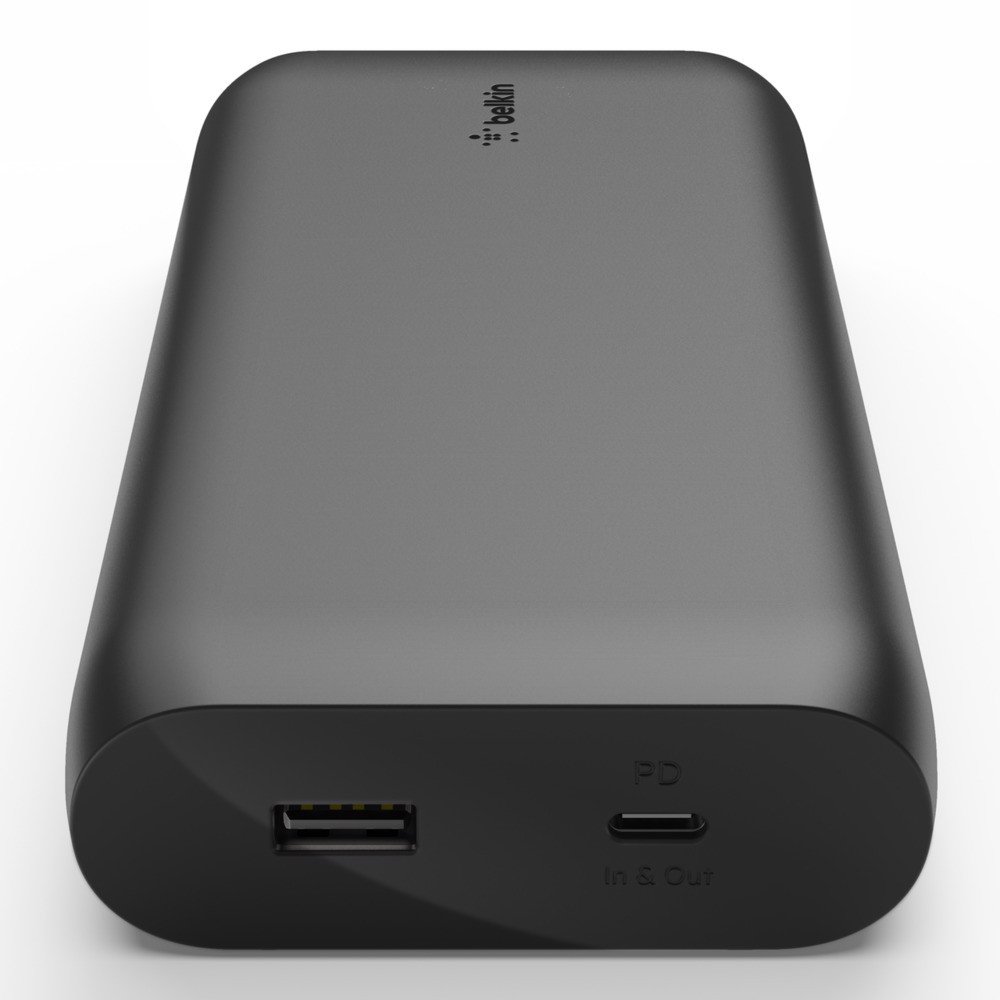 Pin sạc dự phòng Polyme Pocket Power Belkin 20.000 mAh, sạc nhanh USB-C PD 30W - Hàng chính hãng - Bảo hành 2 năm