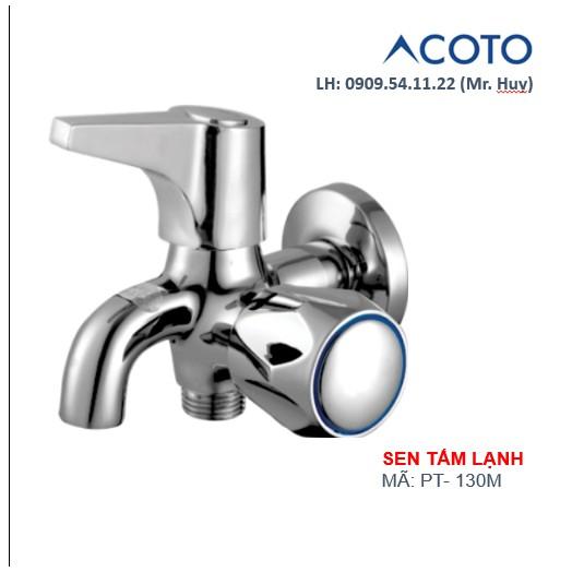 Vòi sen tắm lạnh đồng thau PT-130M