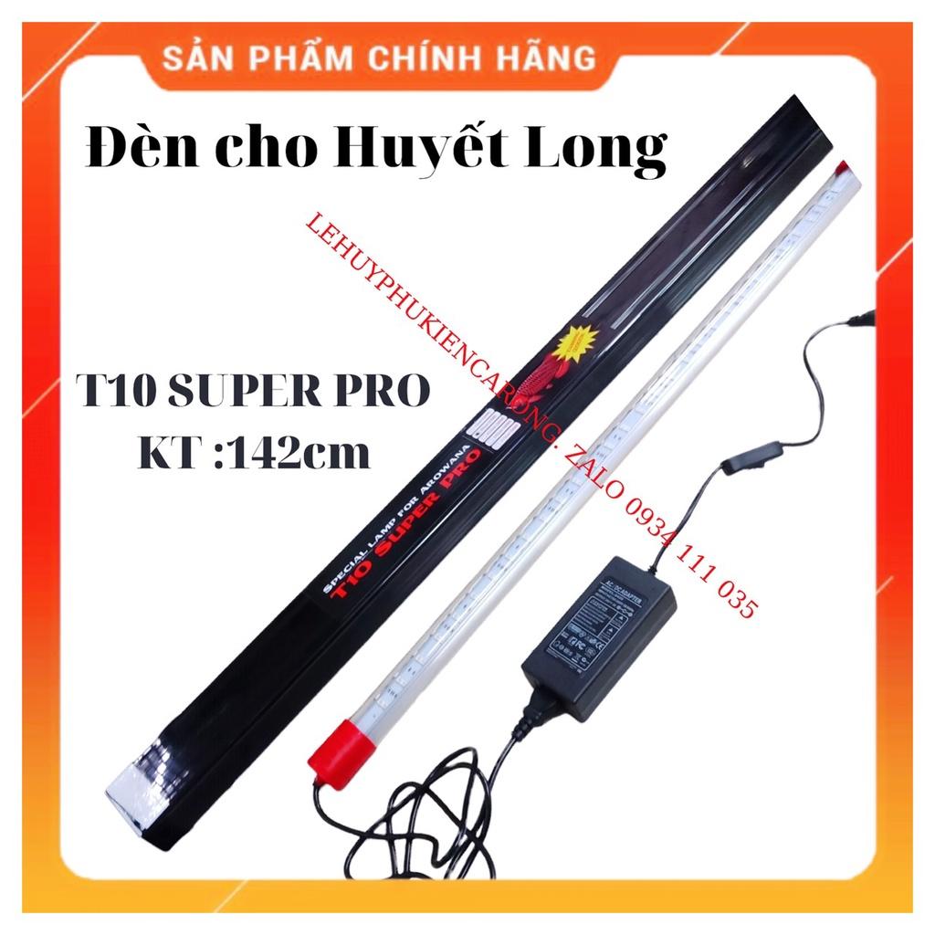Đèn T10 PRO PLUS 4 Hàng Bóng, Đỏ Cá Không Đỏ Nước Cho Cá Rồng Huyết Long Kích Thước 93cm 113cm 143cm 173cm