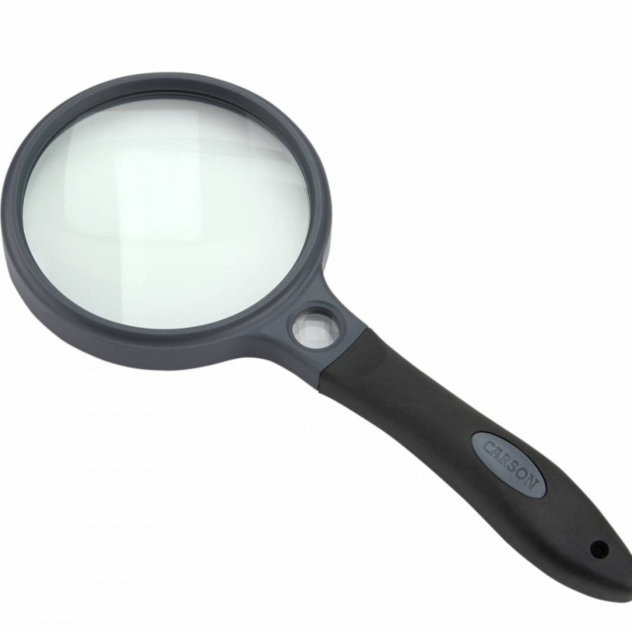 Kính lúp có cán cầm tay Carson SG-10 SureGrip 2x