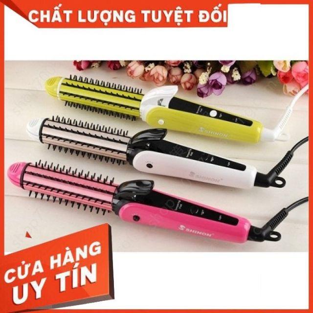 LƯỢC ĐIỆN NO.VA. 3 IN 1 ( LÀ TÓC - DẬP XÙ - LÀM XOĂN )
