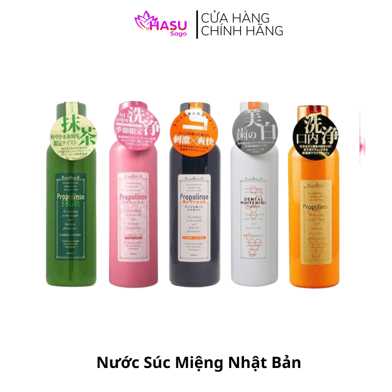 NƯỚC SÚC MIỆNG NHẬT Propolinse 600ml