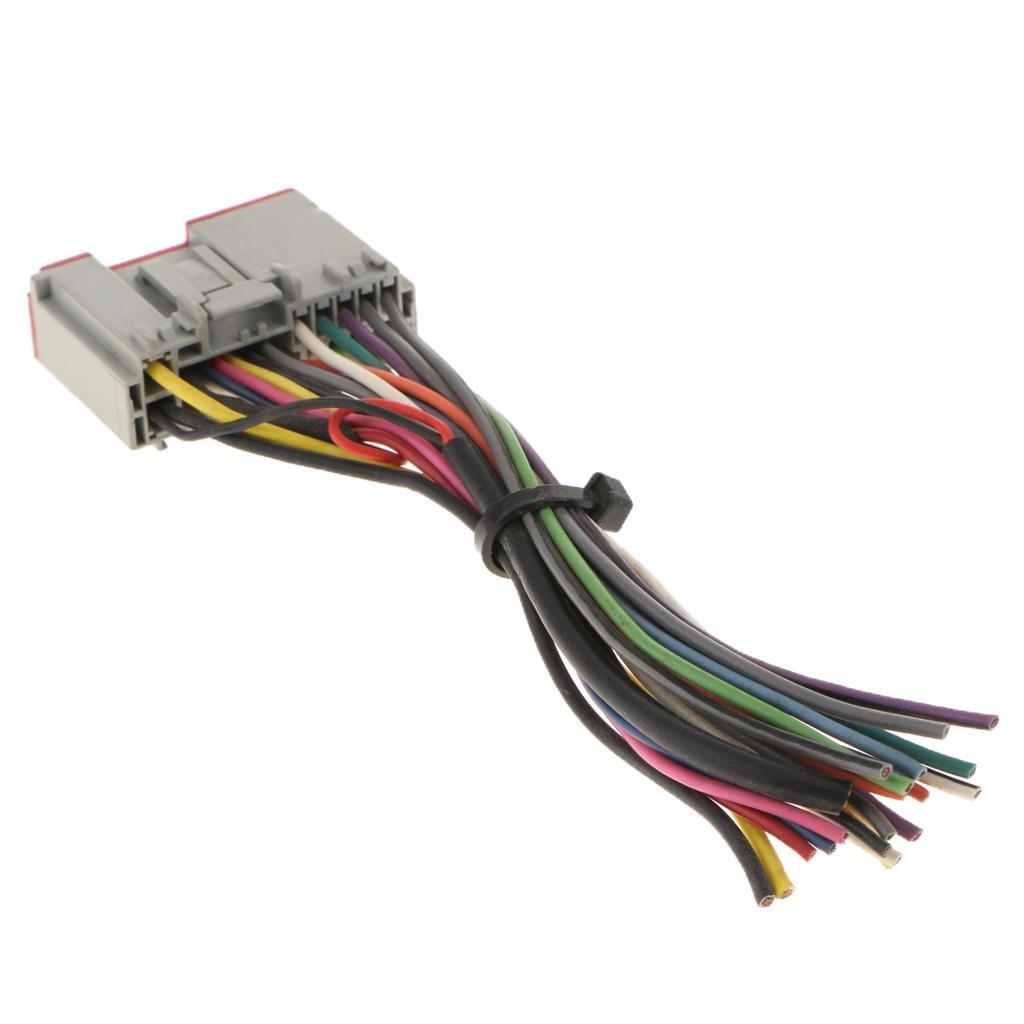 Car Stereo ISO  Harness Adapter Connector Cable for