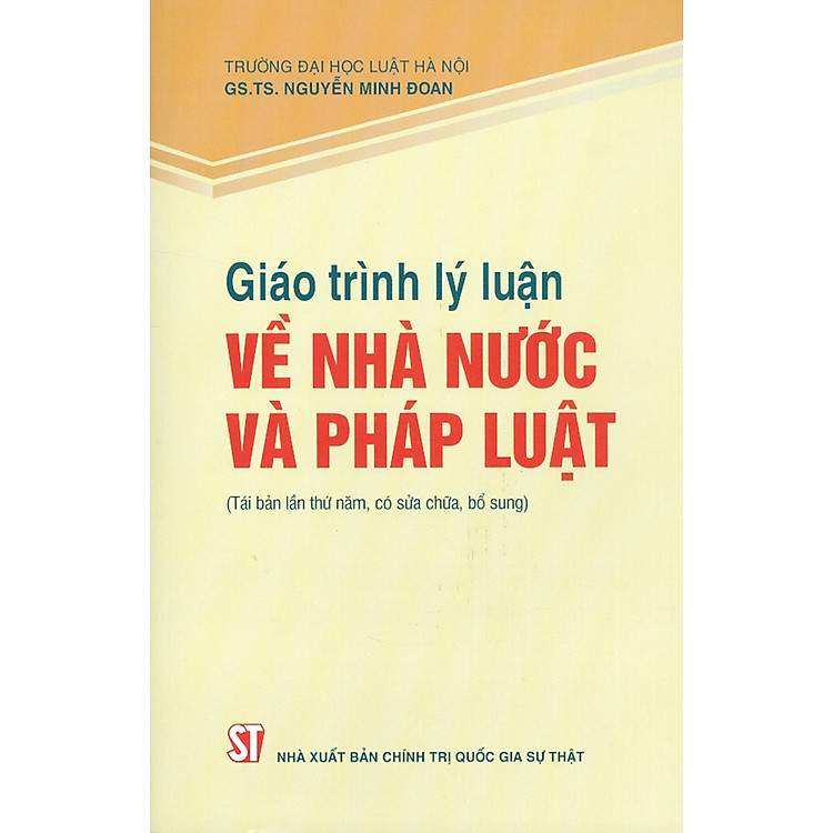Giáo Trình Lý Luận Về Nhà Nước Và Pháp Luật