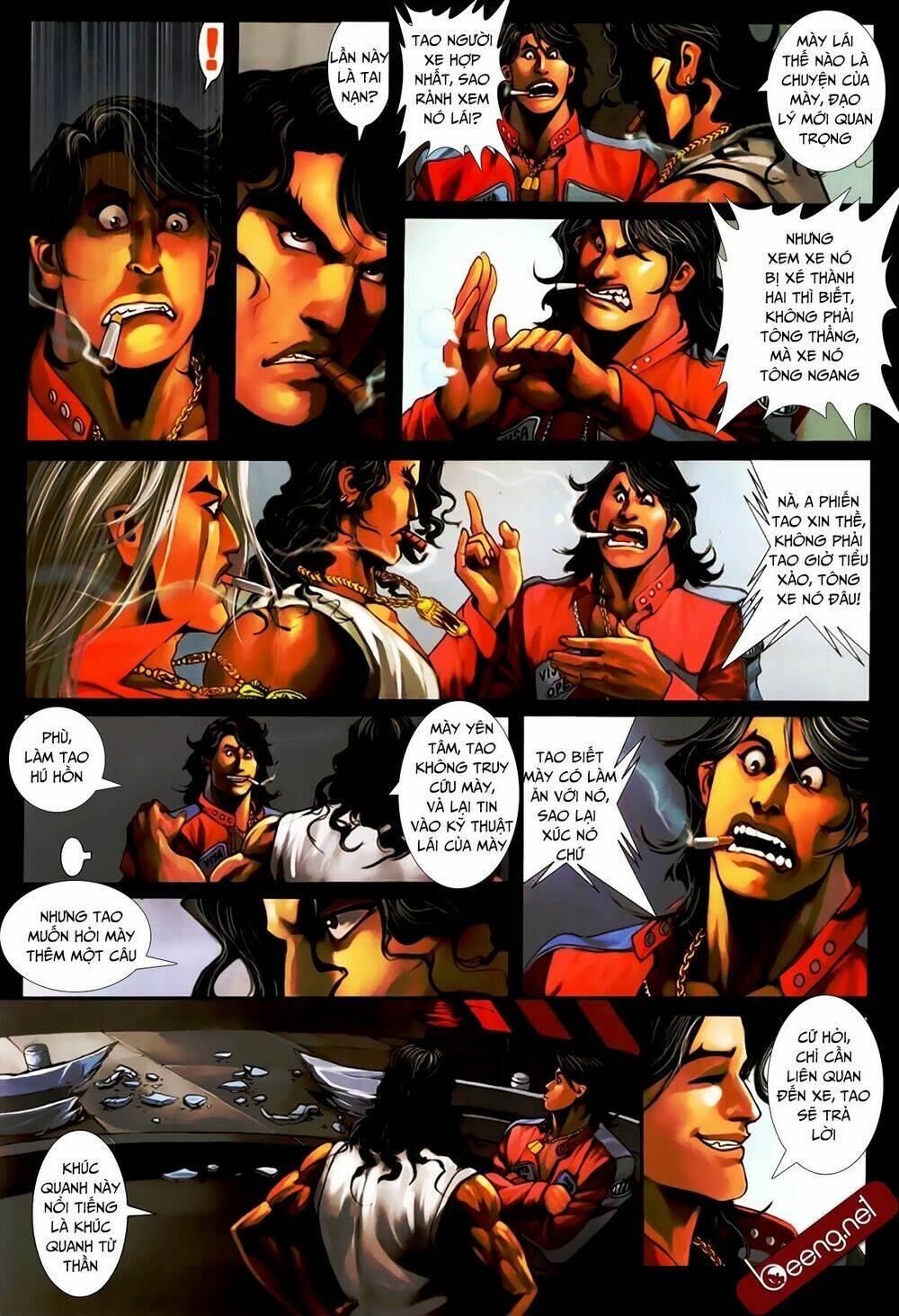hỏa hồng niên đại hắc cốt đường chapter 416 10
