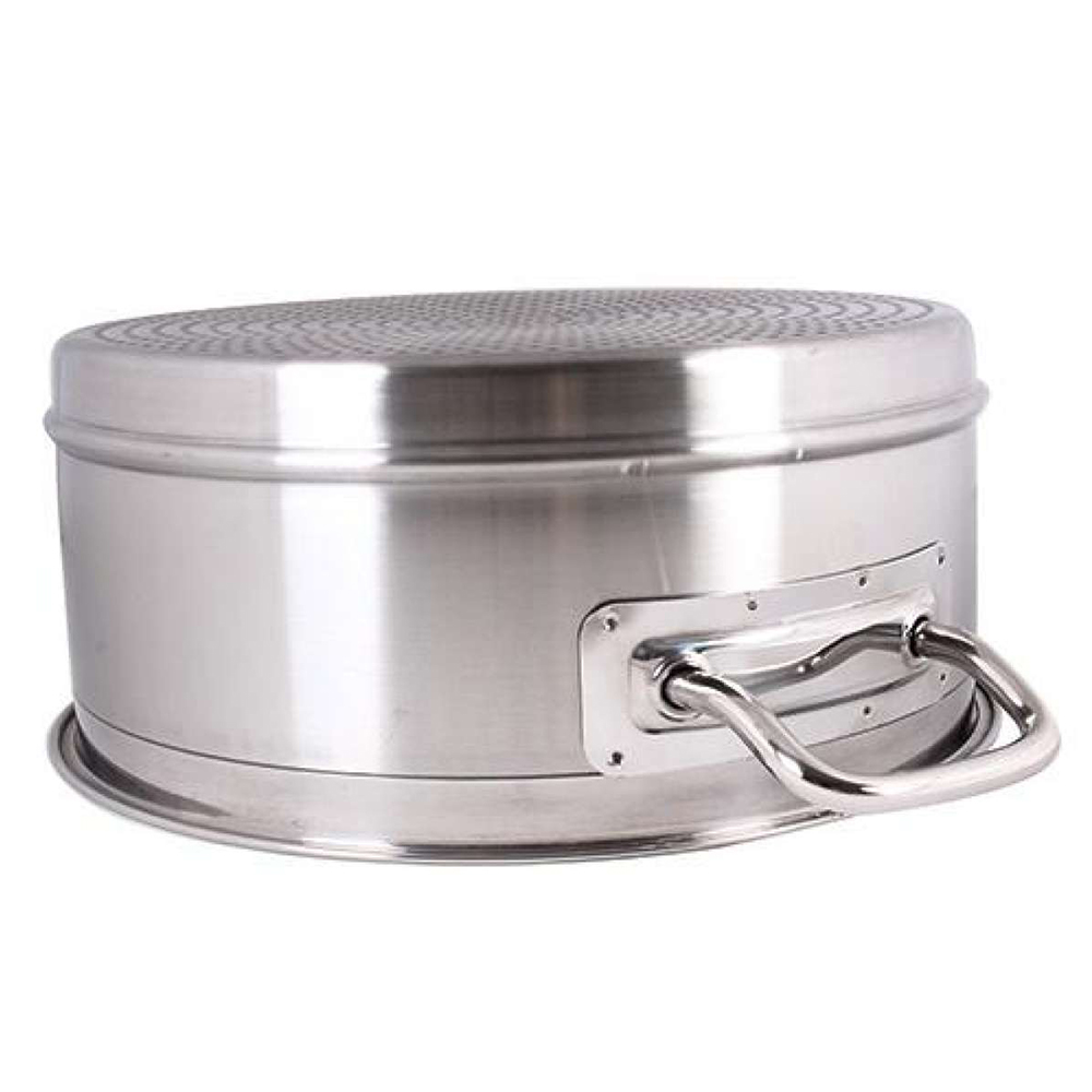 Xửng Hấp Inox 2 Quai Fivestar Tặng 2 Muỗng Canh - Bạc