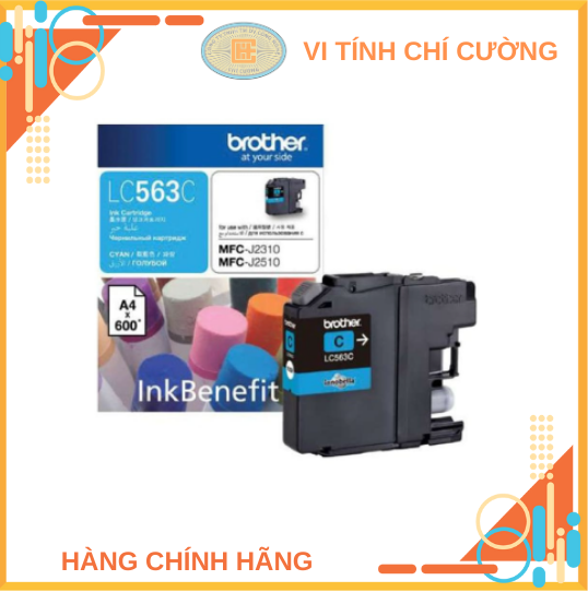 Mực In Brother LC-563C - Hàng Chính Hãng