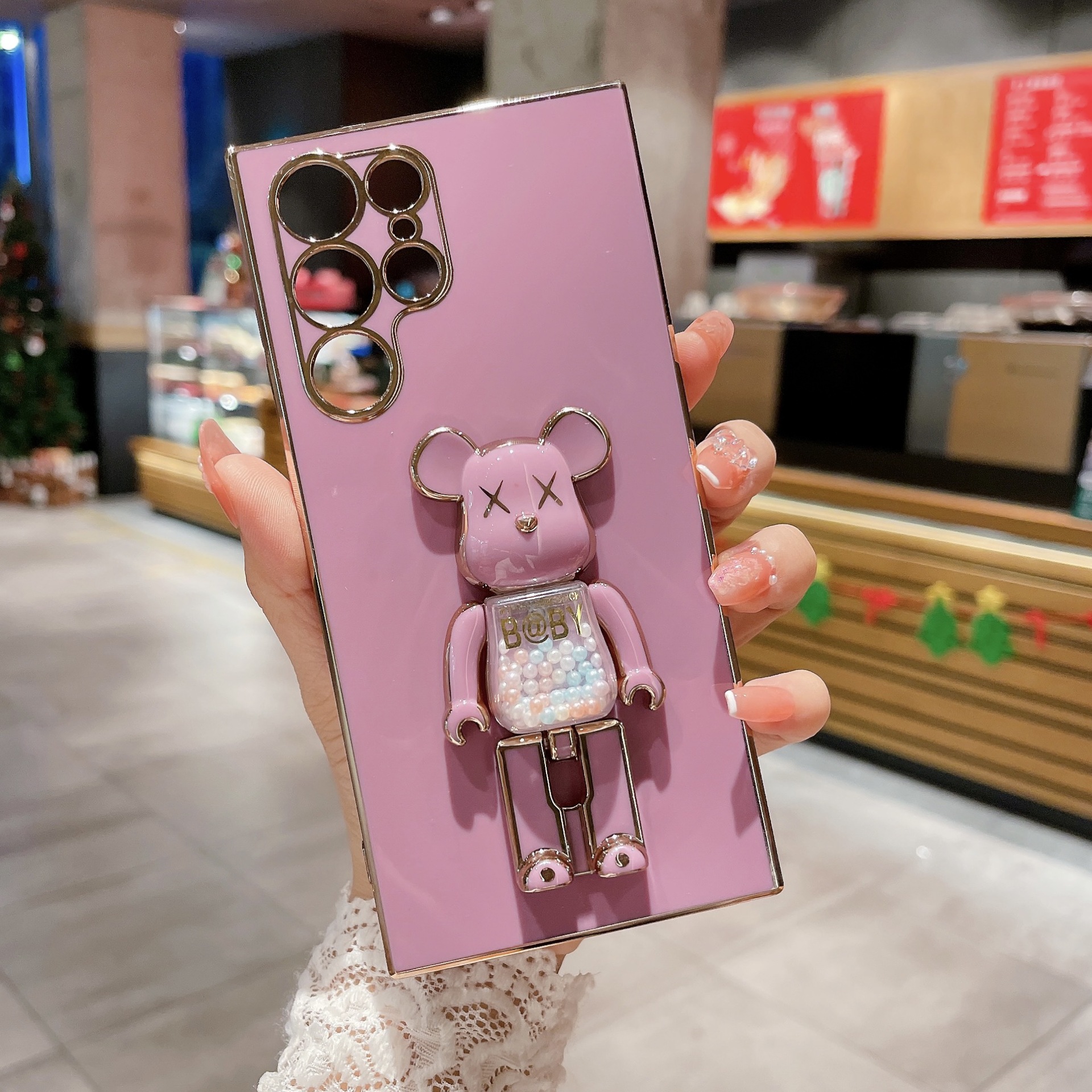 Ốp TPU Bearbrick Kẹo Cho Samsung Galaxy S23 Ultra / S23 PLus / S22 Ultra / S22 Plus / S21 Ultra /S21 Plus / Note 20 Ultra / Note 20 / S20 FE