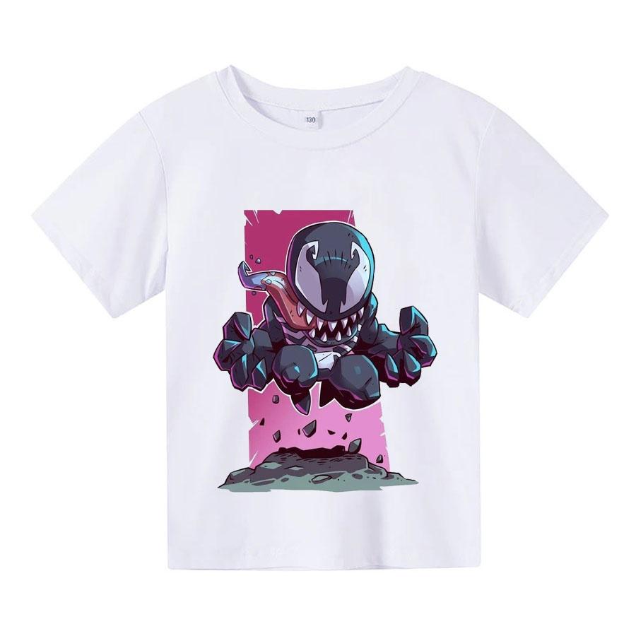 Áo thun cho bé, Áo thun trẻ em VENOM CHIBI, 4 màu, có size người lớn, Anam Store