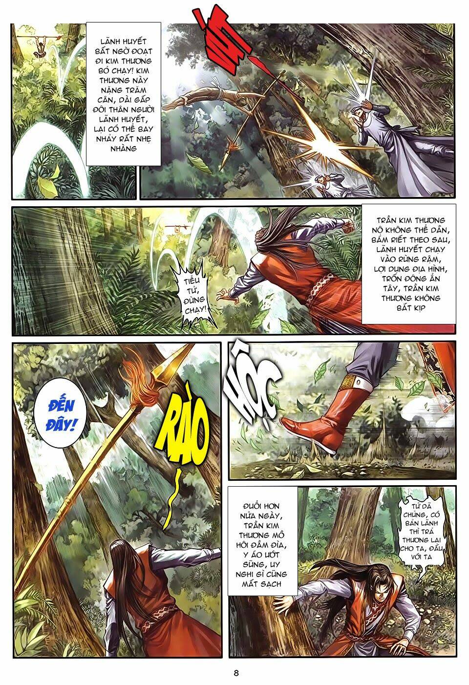 tân tác tứ đại danh bổ chapter 2 8