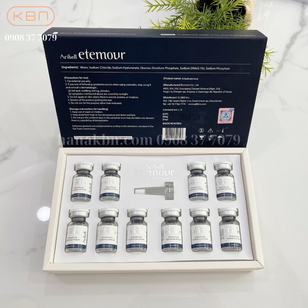 Tinh Chất Trẻ Hóa Meso Aribell Etemour (Hàng Chính Hãng)