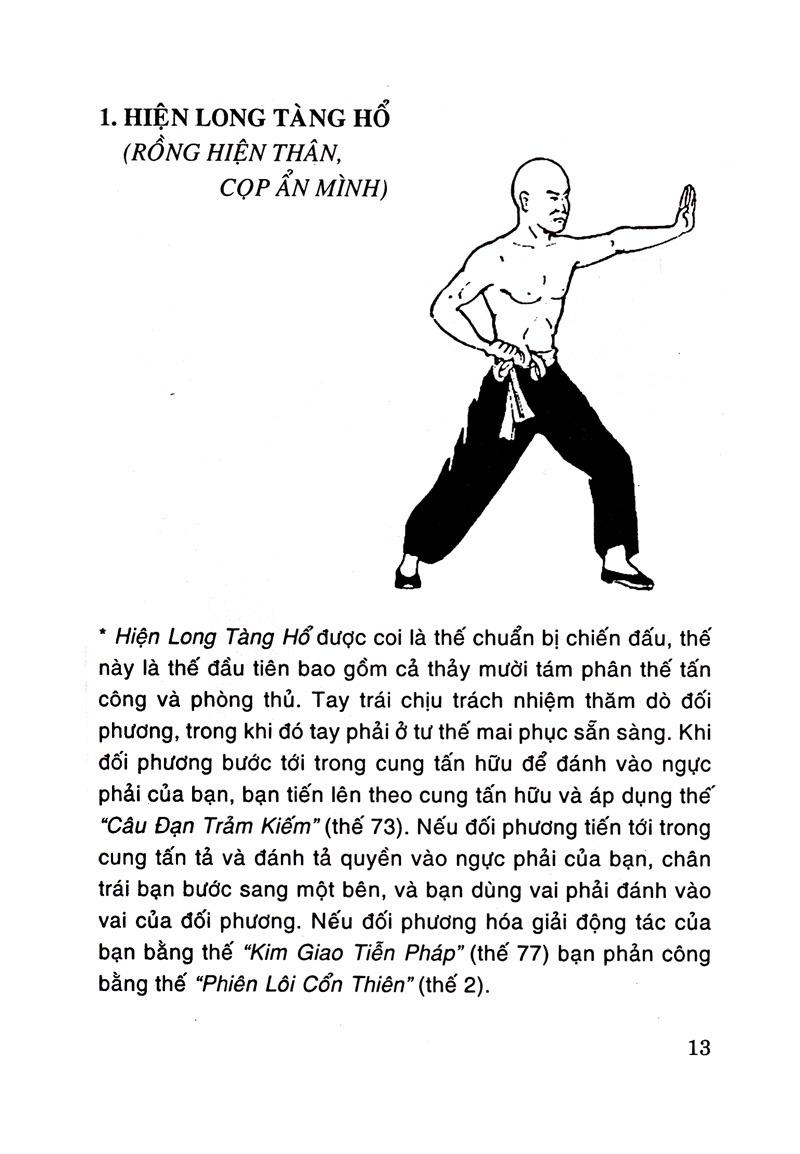 Sách - 108 Thế Chiến Đấu Thiếu Lâm Chân Truyền - Tập 1 (Tái Bản)