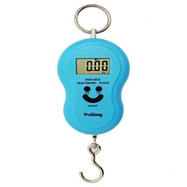 Cân điện tử cầm tay hình mặt cười 40kg