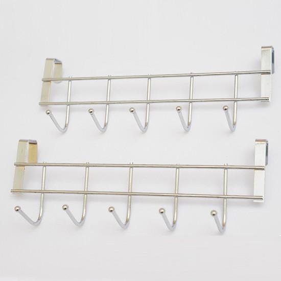 Combo 2 móc treo đồ sau cửa bằng inox