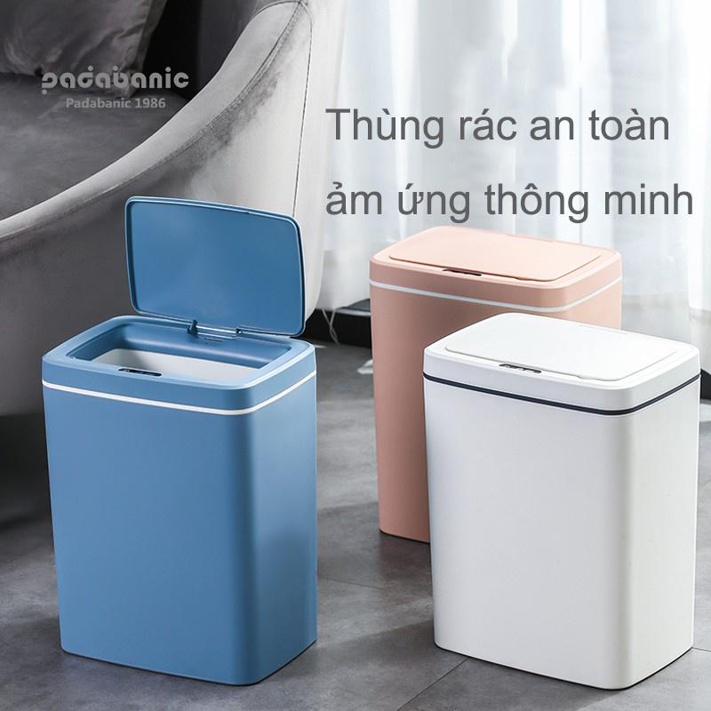 Thùng Rác Thông Minh Cảm Ứng Tự Động Đóng Mở Tiện Lợi Vệ Sinh An Toàn