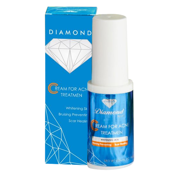 Kem Mụn, Trắng Da, Ngừa Thâm Diamond (15g)