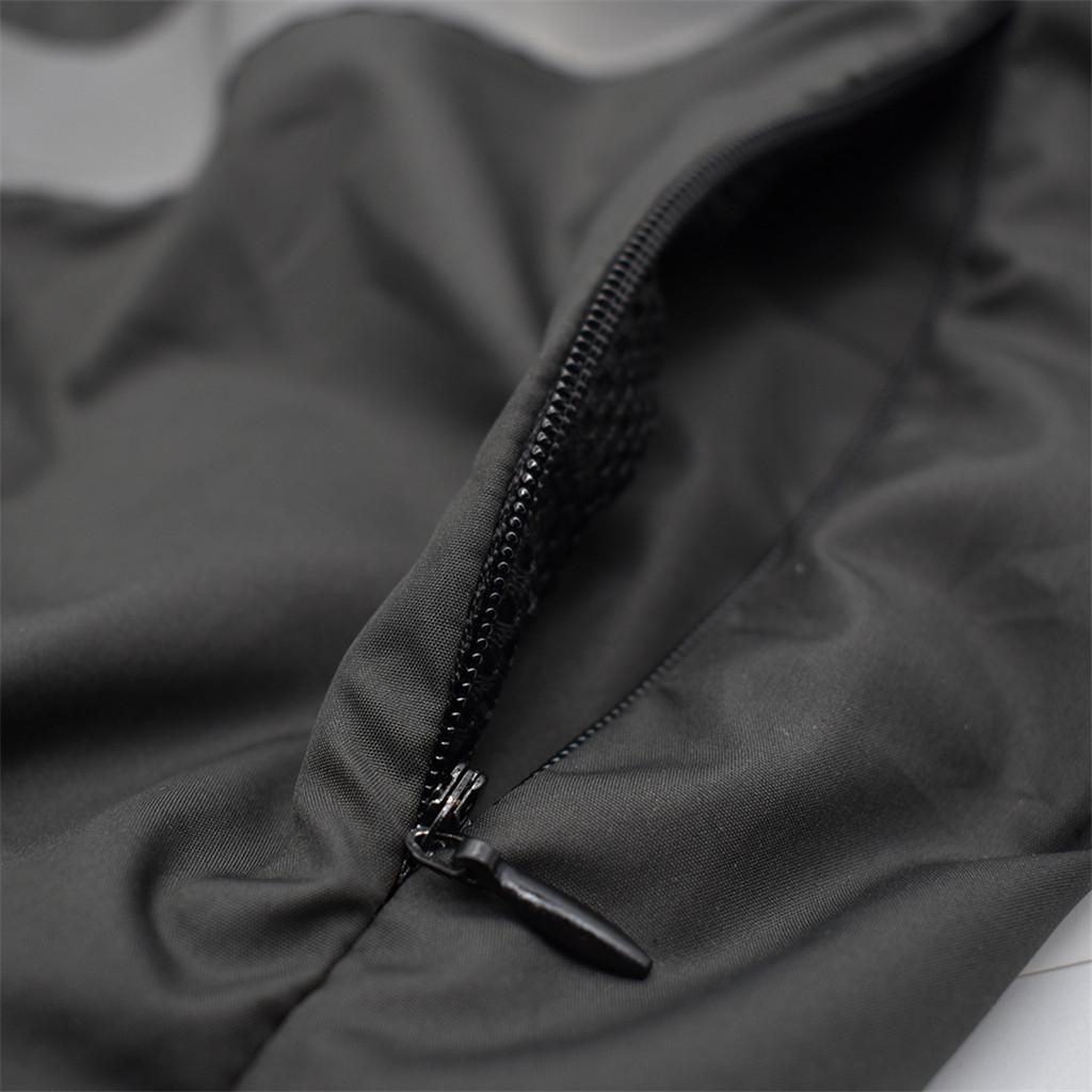 Men Safety Running Cycling Vest Windproof Reflective Jersey Shirt Activewear