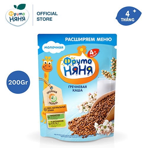 Combo 4 gói bột ăn dặm mix vị Fruto Nyanya 200g/gói