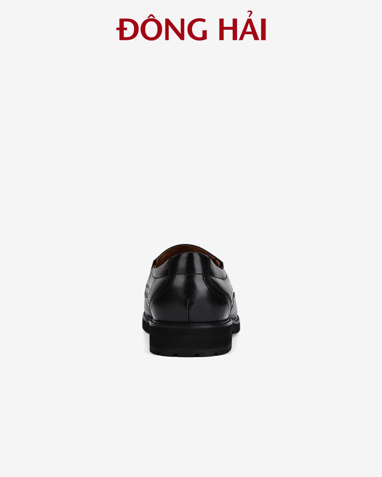 Giày tây nam Đông Hải da bò cao cấp thiết kế slip-on tiện lợi đế cao su 3cm - G01A5
