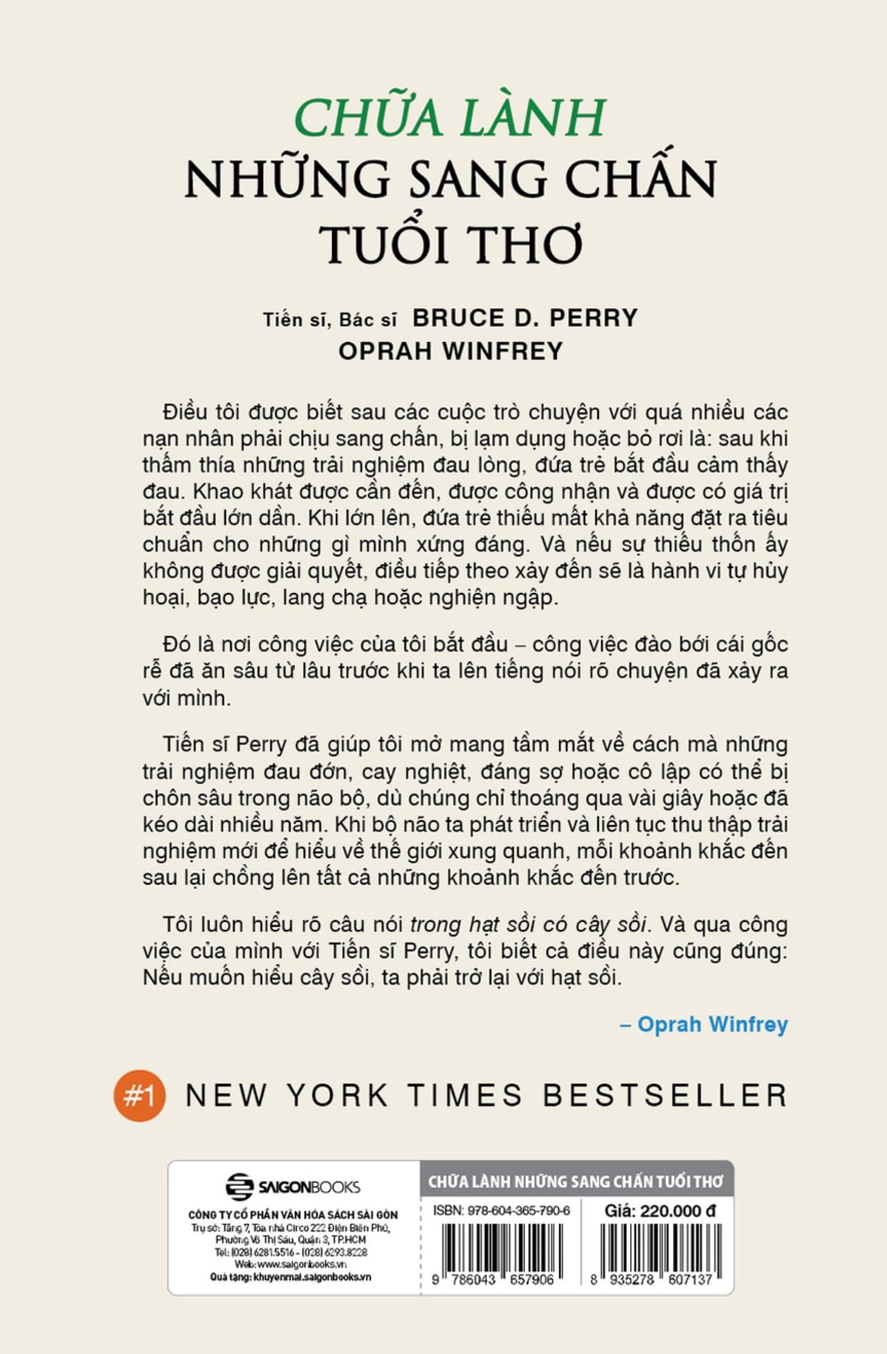 Chữa Lành Những Sang Chấn Tuổi Thơ