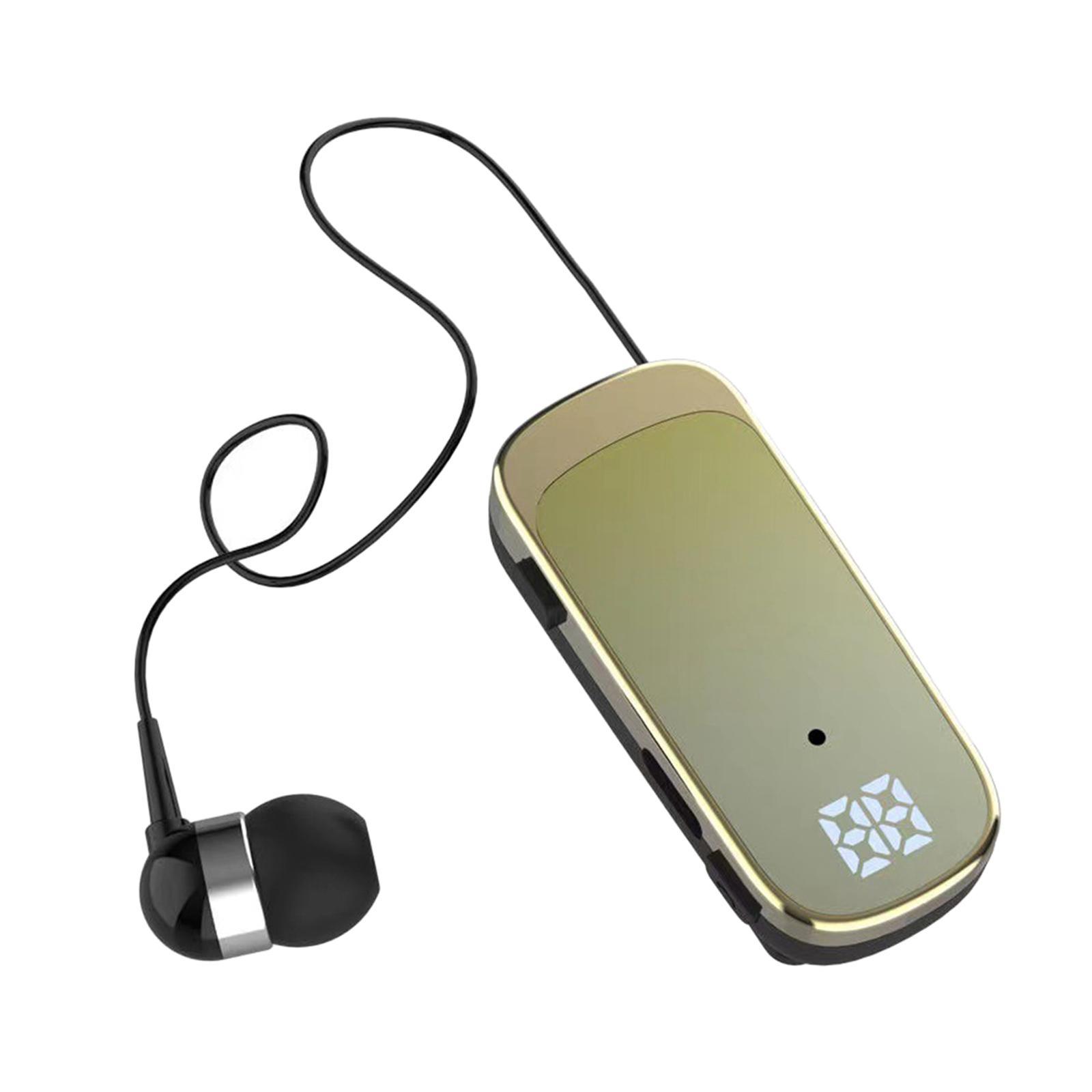 Earphones Stereo LED Display Universal for Meeting  Exercise