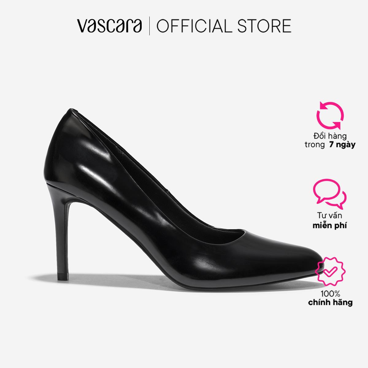 Giày bít mũi tròn stiletto heel - BMN 0650