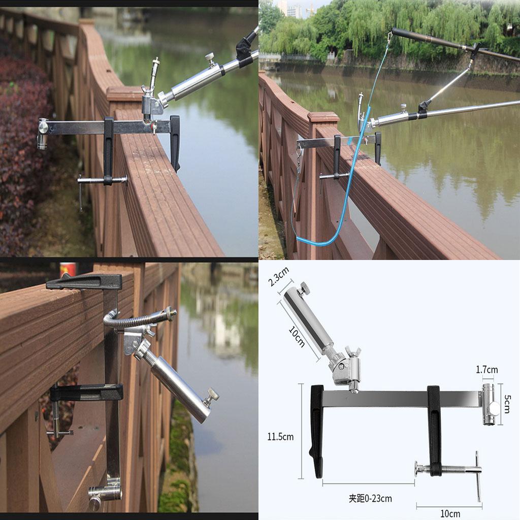 Fishing Rod Stand Bracket Support Rack Bait Tray Rack Boat/Sea Fishing Tool
