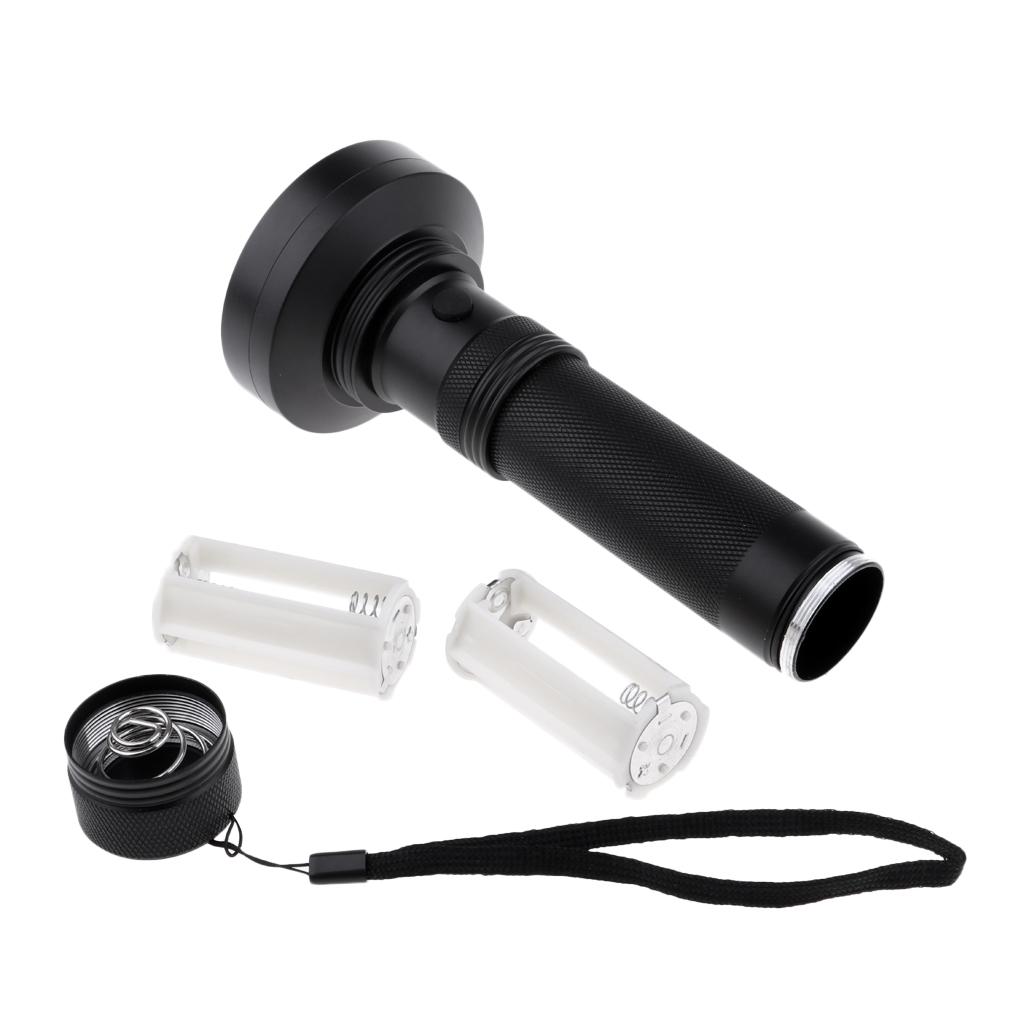 UV Ultraviolet Blacklight Flashlight Detector Light w/ Eye-protection Goggle