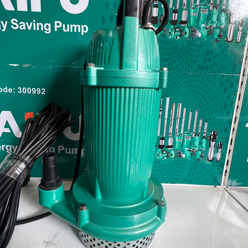 Máy bơm chìm đẩy cao 1.1Kw cổ 25 Thân nhôm sơn tĩnh điện, không ngâm dầu TAIFU QDX3-30-1.1L - Bảo hành 1 năm