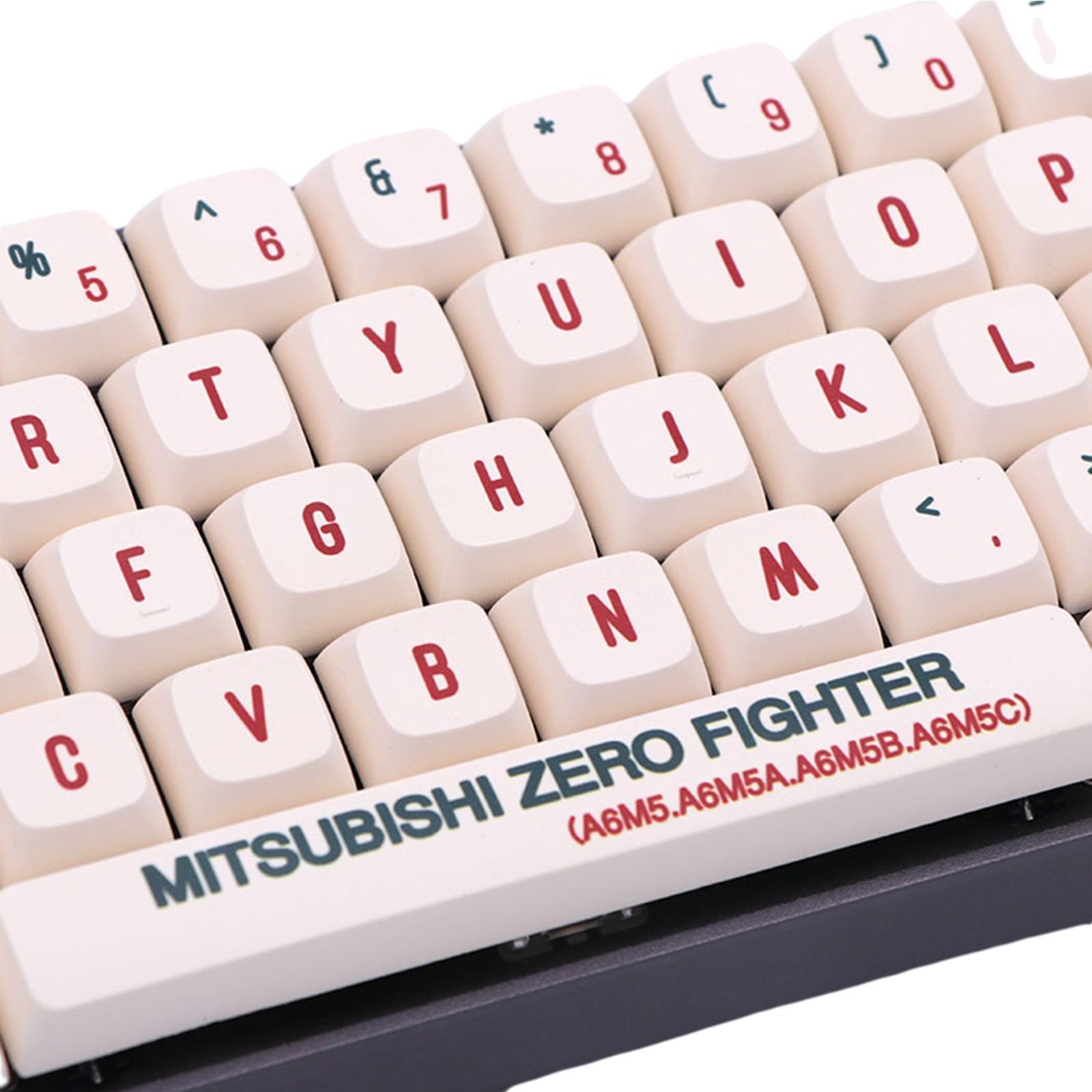 148 Keys Gaming Mechanical Keyboard Keycaps DIY Waterproof Office