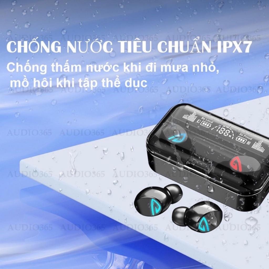 Tai nghe bluetooth Minpro S10 Pro, tai nghe không dây cảm ứng, có mic, nghe nhạc