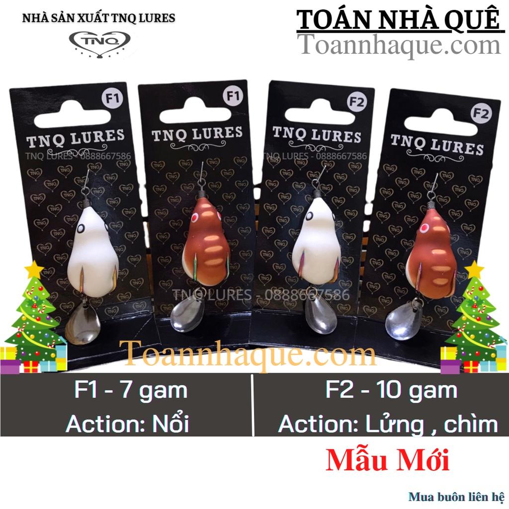 Mồi câu lure nhái hơi TNQ F1 và F2