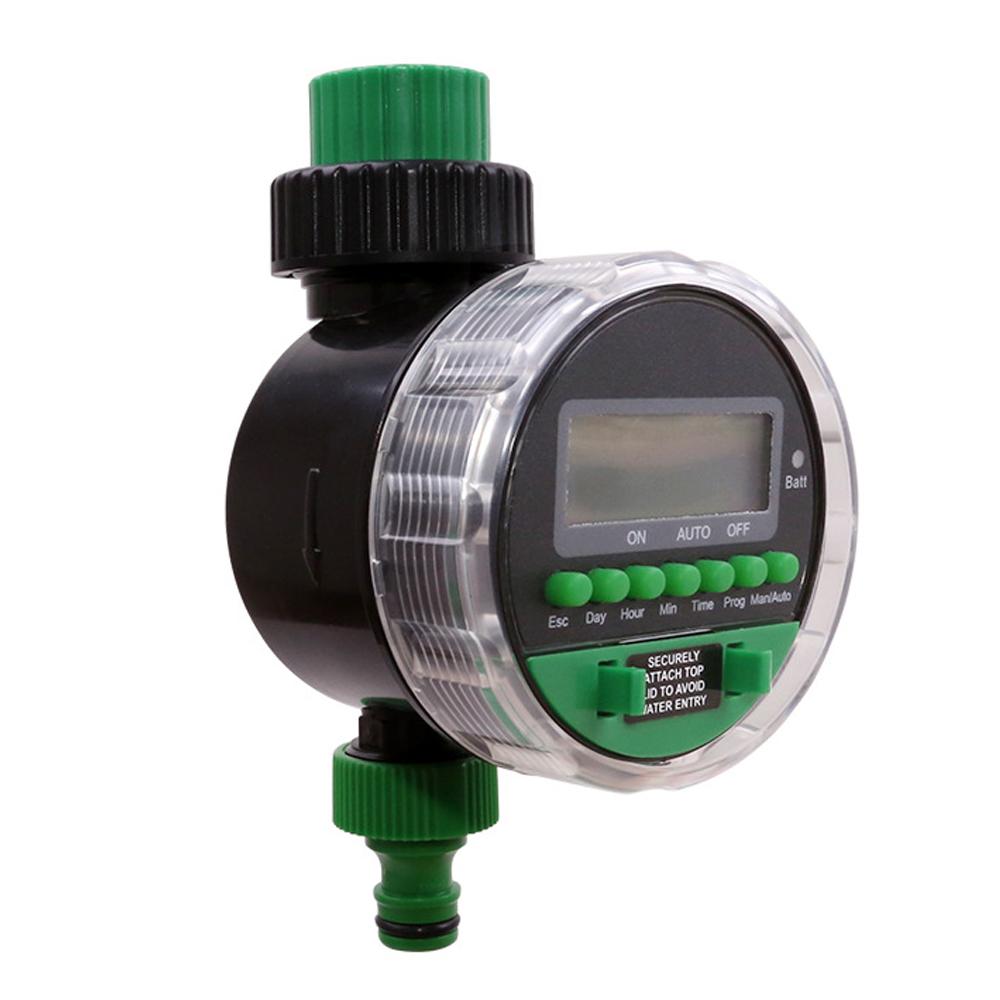 YL21026 Digital Display Water Timer Electronic Ball Valve Irrigation Controller for Auto/Manual Garden Watering
