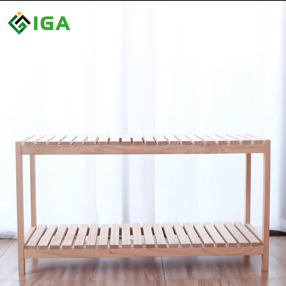 Kệ Lò Vi Sóng - Kệ Đa Năng Gỗ 2 Tầng Oven Rack 2F Thương Hiệu IGA - GN26