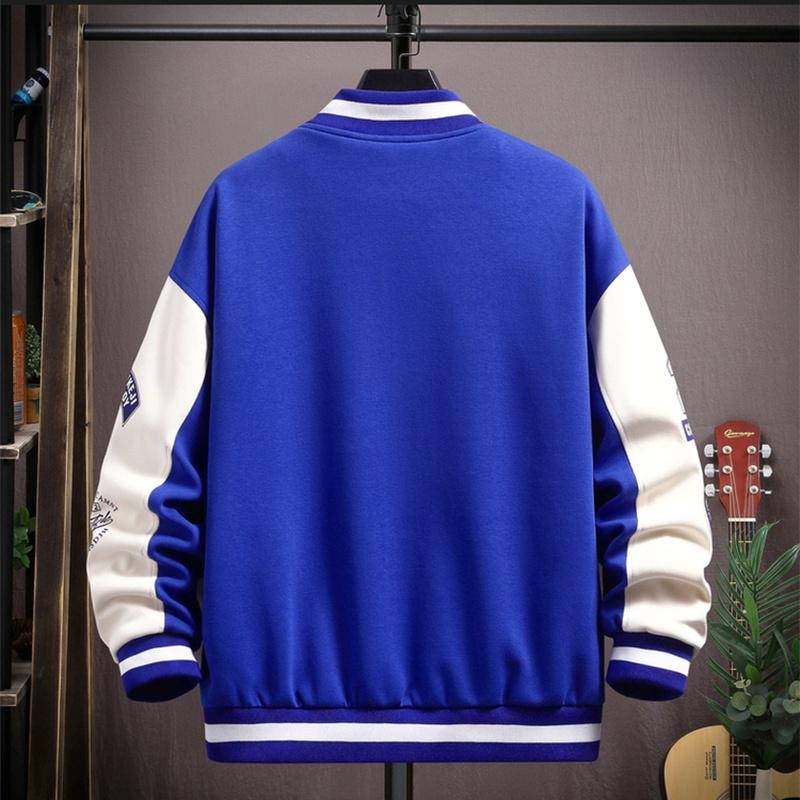 Áo Khoác Bomber Bóng Chày Unisex Nam Nữ Phối Hoạ Tiết Thêu Form Rộng Thời Trang Zenkonu AO KHOAC NAM 045V1