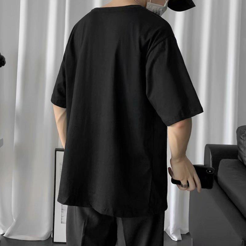 Áo Thun Nam Tay Ngắn In Hình Mặt Nạ Cá Tính