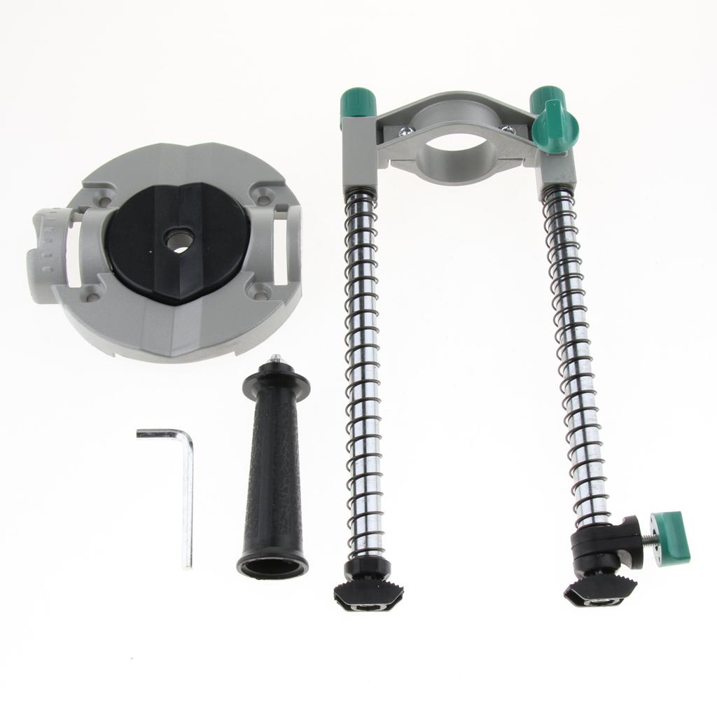 Solid Drill Guide Adjustable Angle Drill Stand Holder Electric Drill Bracket